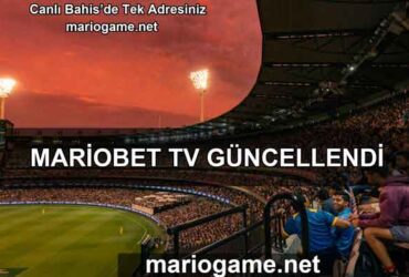 Yeni sezonda yayına alınan Mariobet TV tüm özellikleri sizlerle.