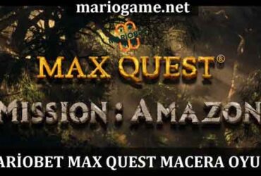 Birçok canlı oyunu ile kazandıran Mar,iobet şimdide Max Quest macera oyunu ile üyelerine kazandırmaya devam ediyor.